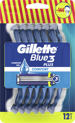 GILLETTE BLUE 3REGULAR 12BUC