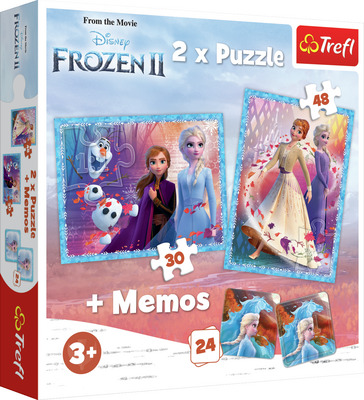 TREFL SET PUZZLE SI JOC DE MEMORIE 2 IN 1