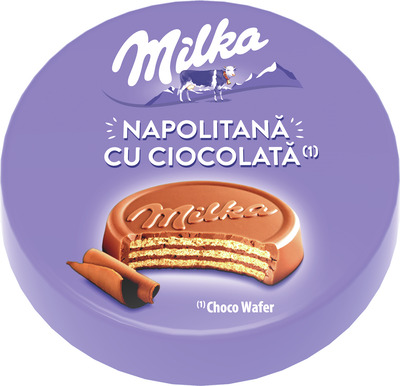 MILKA CHOCOWAFER NAPOLITANA LAPTE&CIOCOLATA SI GLAZURA 30G