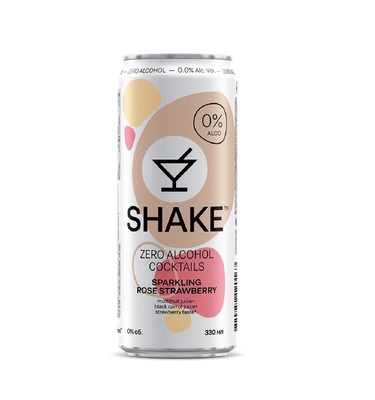 SHAKE ZERO SPARKLING STRAWBERRY 0,33 SGR