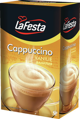 LA FESTA INSTANT CAPPUCCINO VANILIE 125G
