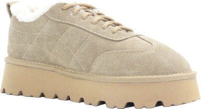 ANNA VIOTTI SNEAKERS DAMA PIELE INTOARSA IMBLANITI CAMEL 35 41