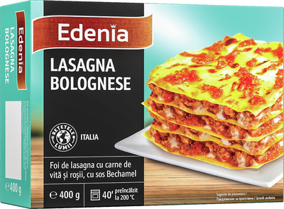 EDENIA LASAGNA BOLOGNESE 400G