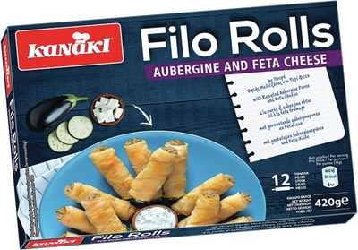 KANAKI PACHETELE CROCANTE CU VINETE SI BRANZA FETA 420G