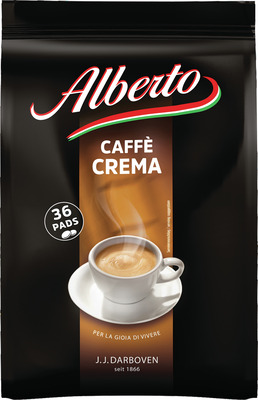 ALBERTO CAFFE CREMA CAFEA PADS 36BU 252G