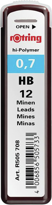 ROTRING MINE CREION MECANIC HB 0,7 MM