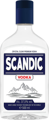 SCANDIC VODCA 37,5% 0,5 PET SGR