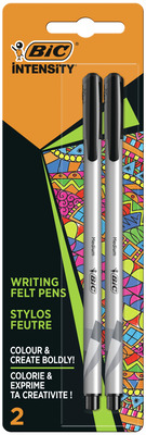 BIC FINELINER INTENSITY MEDIUM NEGRU 2 BUCATI