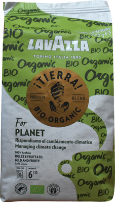 LAVAZZA TIERRA CAFEA ECO BOABE 1KG
