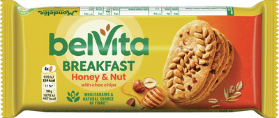 BELVITA START CEREALE MIERE SI ALUNE DE PADURE 50G