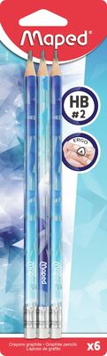 MAPED SET 6 CREIOANE CU RADIERA ARCTIC