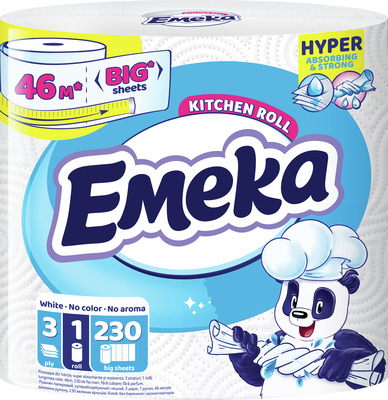 EMEKA ROLA BUCATARIE WHITE JUMBO 1BUC
