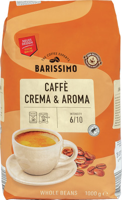 BARISSIMO CREMA&AROMA CAFEA BOABE 1KG