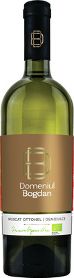 DOM. BOGDAN CLASIC MUSCAT OTTONEL BIO DEMIDULCE 0,75 SGR