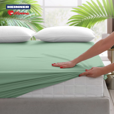 HEINNER CEARCEAF PAT 180X200CM CU ELASTIC 100%BUMBAC 144TC