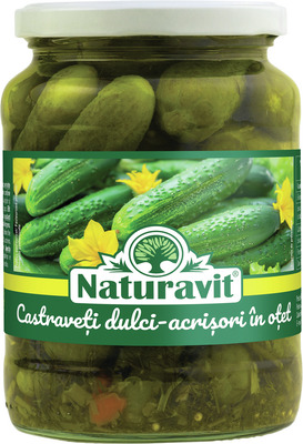 NATURAVIT CASTRAVETI 3-6 CM DULCI ACRISORI IN OTET