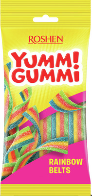 ROSHEN YUMMI GUMMI JELEURI BENZI CURCUBEU 70G