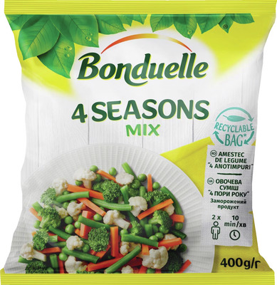 BONDUELLE AMESTEC 4 SEASONS CONGELAT 400G