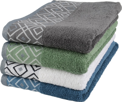 ET PROSOP DIAMOND ALB 70X130CM 450G/MP 100%BUMBAC