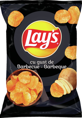 LAY'S CHIPS DIN CARTOFI GUST DE BARBECUE 125G