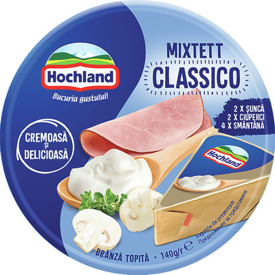 HOCHLAND BRANZA TOPITA TRIUNGHI MIXTETT CLASICO 140G