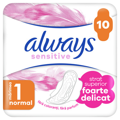 ALWAYS SENSITIVE PLUS 10 BUC