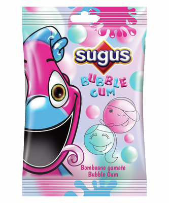 SUGUS BOMBOANE GUMATE MOI CU AROMA GUMA DE MEST.SUC MERE80G