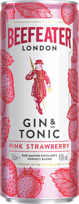 BEEFEATER PINK GIN&TONIC 4,9% 0,25 SGR