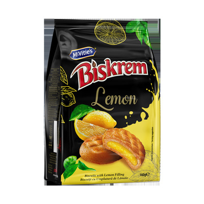 MC VITIE'S BISKREM BISCUITI CU UMPLUTURA DE LAMAIE 160G