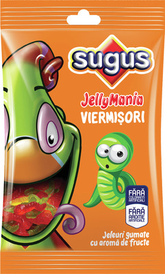SUGUS JELLYMANIA VIERMISORI JELEURI GUMATE AROMA FRUCTE75G