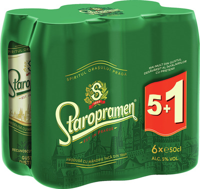 STAROPRAMEN 6X0,5DZ PROMO SGR