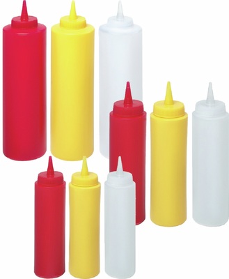 HENDI FLACON DOZATOR ALB PP 350ML