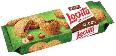 ROSHEN LOVITA BISCUITI CU CREMA ALUNE 127G (cu aplicatia Selgros)