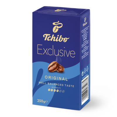 TCHIBO EXCLUSIVE ORIGINAL CAFEA MACINATA 250G