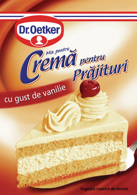 DR.OETKER CREMA PT PRAJITURI CU GUST DE VANILIE 50G