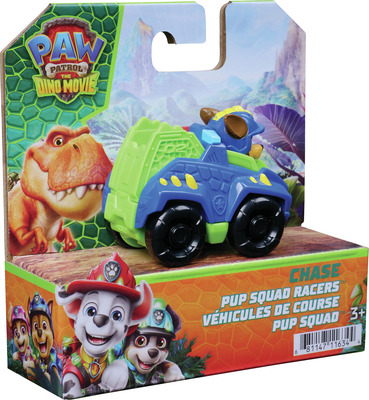 PAW PATROL VEHICUL CU FIGURINA CURSE DINO FILM