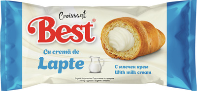 BEST CROISSANT CU CREMA DE LAPTE 50G