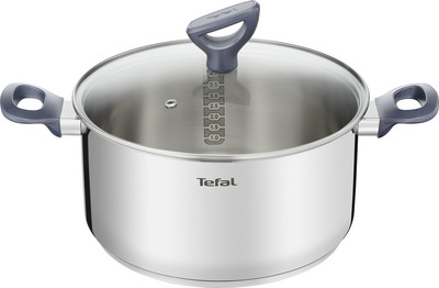 TEFAL CRATITA 24CM + CAPAC STICLA DAILY COOK