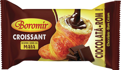 BOROMIR CROISSANT CREMA CU CIOCOLATA ROM 60G