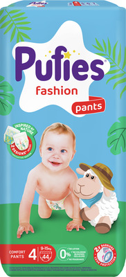 PUFIES PANTS FASHION&NATURE NR.4, 9-15KG, 44 BUC