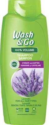 WASH&GO SAMPON CU EXTRACT DE LAVANDA 675ML