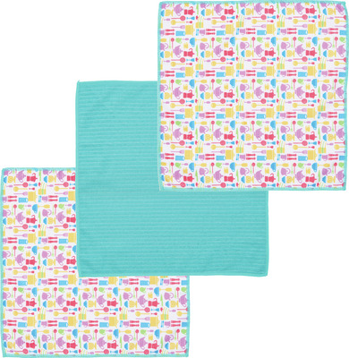 HEINNER SET 3 PROSOAPE 40X40CM MICROFIBRA