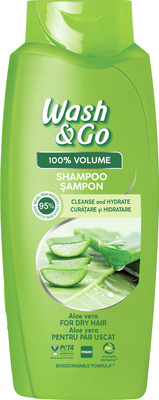WASH&GO SAMPON CU EXTRACT DE ALOE VERA 675ML