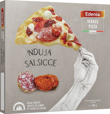 EDENIA PIZZA VERACE 'NDUJA SALSICCE 458G