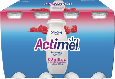 ACTIMEL ZMEURA 8X100G