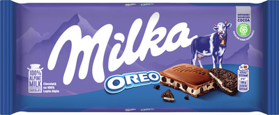 MILKA TABLETA DE CIOCOLATA OREO 100G