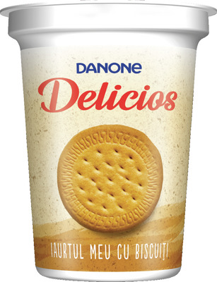 DANONE DELICIOS IAURT CU BISCUITI 400G