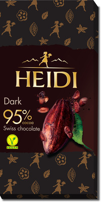 HEIDI TABLETA CIOCOLATA DARK SUPREME 95% 50G