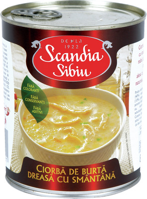 SCANDIA SIBIU CIORBA DE BURTA 820G