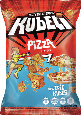 KUBETTI CUBURI DE PAINE COAPTA AROMA DE PIZZA 35G
